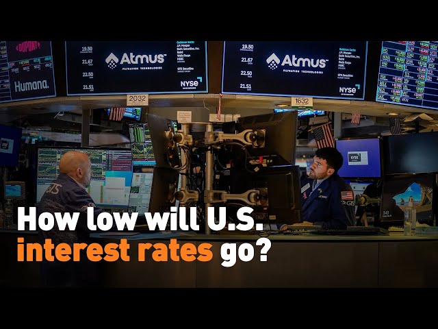 ⁣How low will U.S. interest rates go?