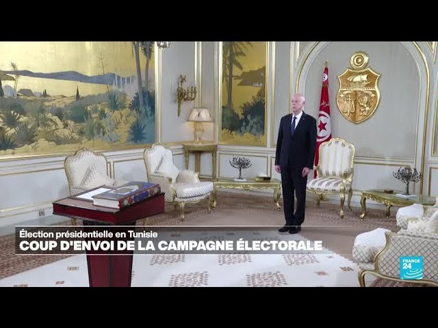 ⁣Début de la campagne présidentielle en Tunisie • FRANCE 24