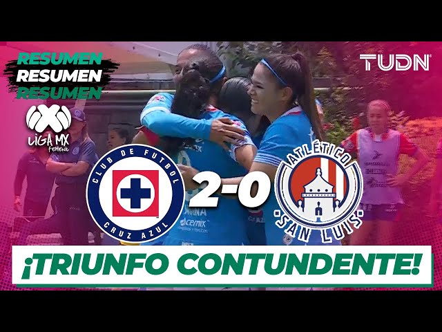 ⁣Resumen y goles | Cruz Azul 2-0 Atl San Luis | Liga Mx Femenil AP2024-J9 | TUDN