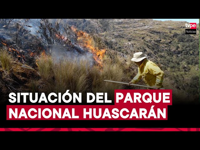 Incendios forestales afectan hectáreas del Parque Nacional Huascarán: esto es todo lo que se sabe