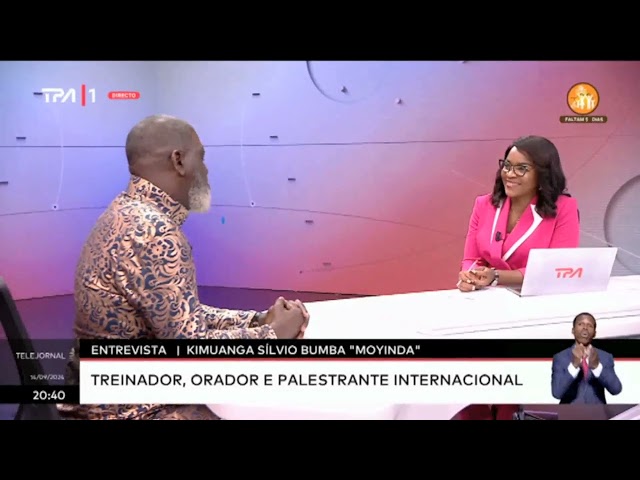 ⁣Entrevista com Kimuanga Sílvio Bumba  especialista em comunicação e comportamento humano