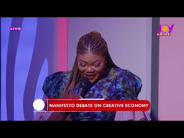 ⁣Showbiz Round Table: Manifesto debate on creative economy between NDC and NPP