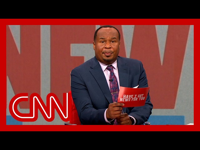 ⁣Comedians poke fun at the news on 'Have I Got News For You' hosted by Roy Wood Jr.