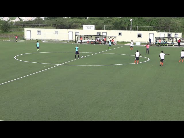 ⁣PRIME MINISTER HON. GASTON BROWNE HAD THE FIRST KICK OF THE GAME TODAY