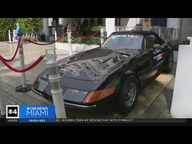 ⁣Miami Beach celebrates 40th anniversary of "Miami Vice"