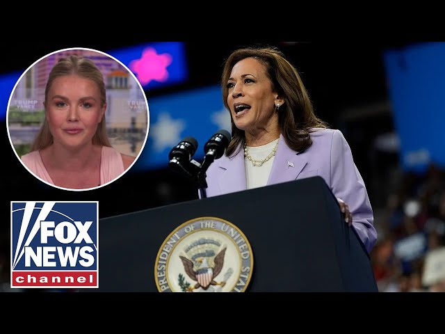 ⁣'DANGEROUS LIBERAL': Trump press secy says Harris should not be president