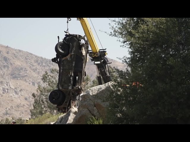 ⁣WATCH: Missing person Christina Murphy's car pulled out of Kern River near Lake Isabella