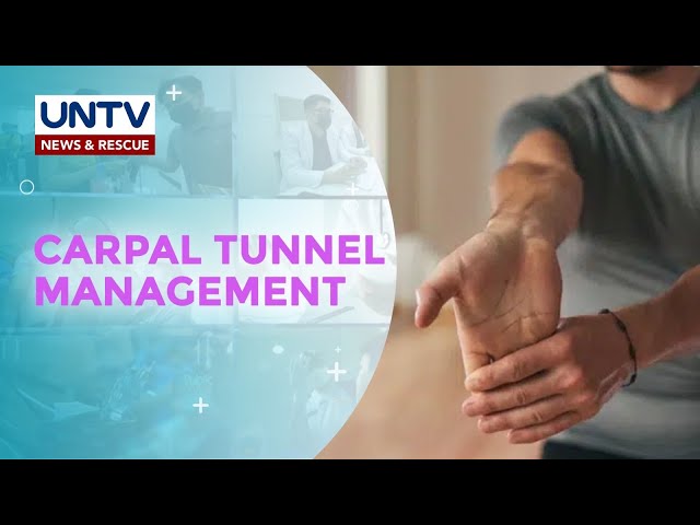 ⁣Anu-ano ang mga proper hand movement o exercise para maagapan ang kondisyon na carpal tunnel?