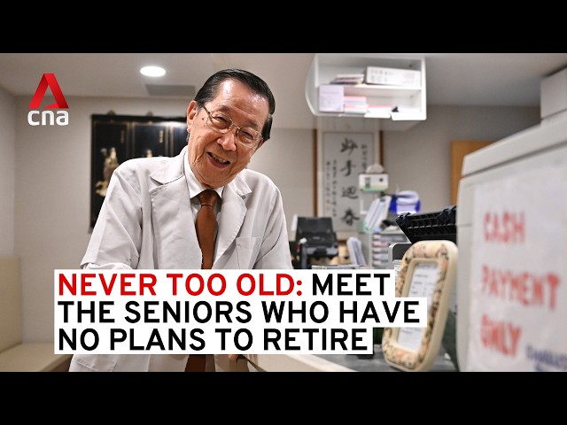 ⁣Never Too Old: Meet the seniors in Singapore who choose not to retire | Full series