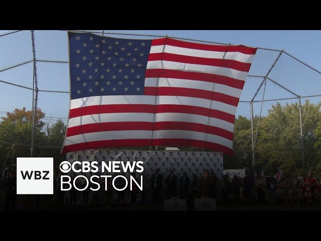 ⁣Dozens gather in Dedham for 5K honoring fallen service members