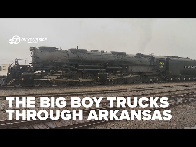 ⁣Big Boy No. 4014 stops through Arkansas