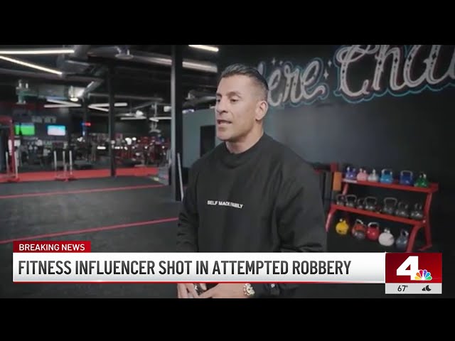 ⁣Fitness influencer Miguel Angel Aguilar shot in attempted robbery