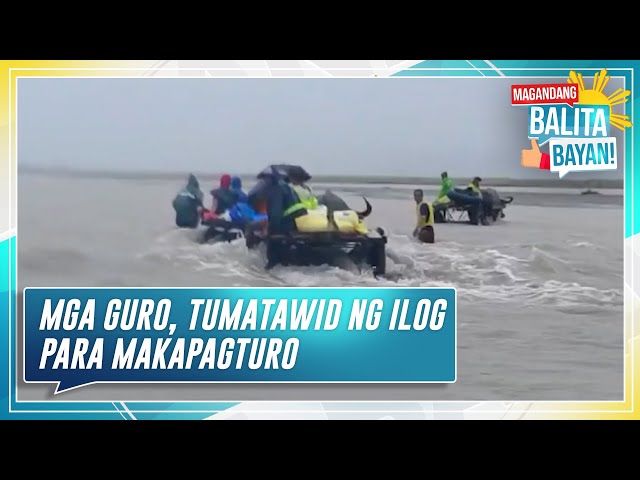 ⁣Mga guro hindi iniinda ang hirap papasok ng eskwelahan para magturo sa mga Aeta