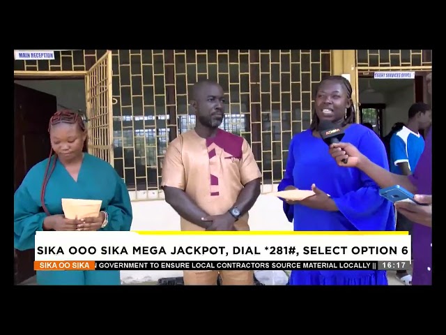 ⁣Sika ooo Sika Jackpot on Adom TV (14-09-24)