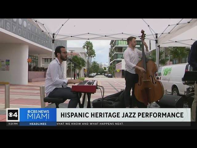 ⁣Miami Beach hosts Hispanic Heritage Month jazz performances