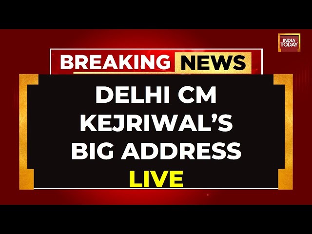 ⁣Arvind Kejriwal LIVE: Delhi CM's Big Address After Getting Bail | Arvind Kejriwal Speech LIVE