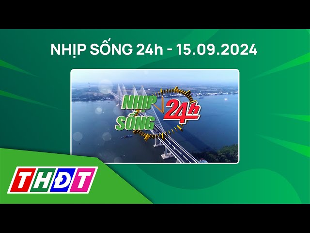 ⁣Nhịp sống 24h - Trưa, 15/9/2024 | Tìm được nạn nhân đầu tiên trong vụ sập cầu Phong Châu | THDT