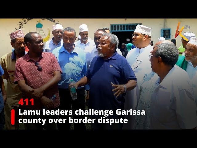 ⁣Lamu leaders and elders meet to address border dispute with Garissa county