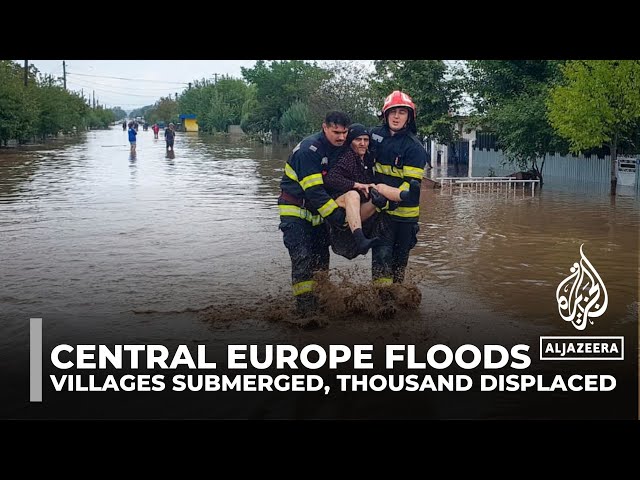 ⁣Storm Boris causes severe flooding in central Europe, submerging villages and displacing thousands