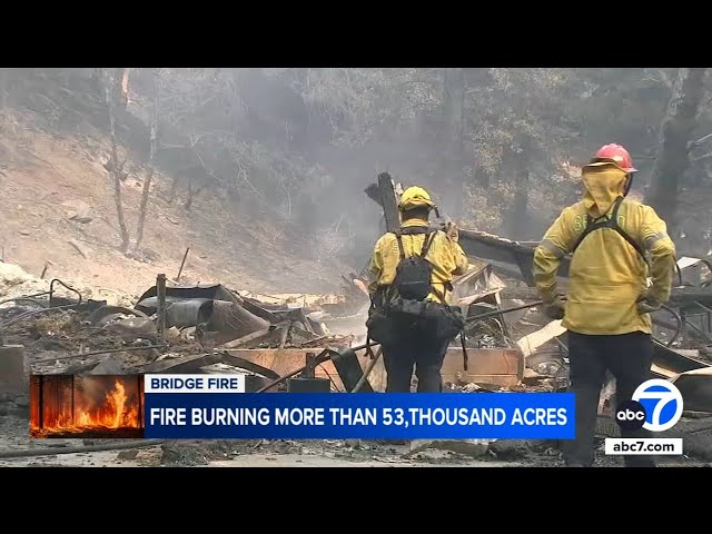 ⁣SoCal wildfires: Latest updates on massive blazes still burning in four counties