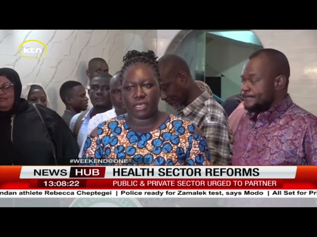 ⁣The public and private sectors have been urged to partner so as to boost the health sector