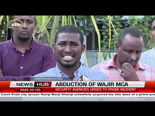 ⁣Leaders call on security agencies to search for a Wajir MCA who a allegedly abducted