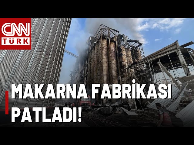 Sakarya'da Fabrika Patladı, Yürekleri Ağza Getirdi...