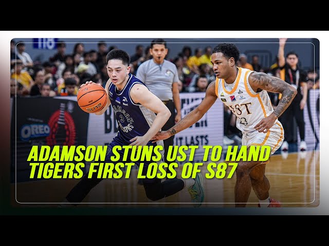 ⁣Adamson hands UST its first loss of Season 87