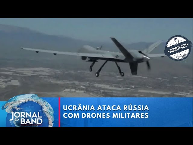 ⁣Aconteceu na Semana | Ucrânia faz ataque com mais de 100 drones contra Moscou