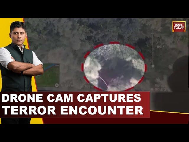 ⁣Gaurav Sawant LIVE: 3 Terrorists Slain By Forces | Drone Cam Captures Terror Encounter | India Today