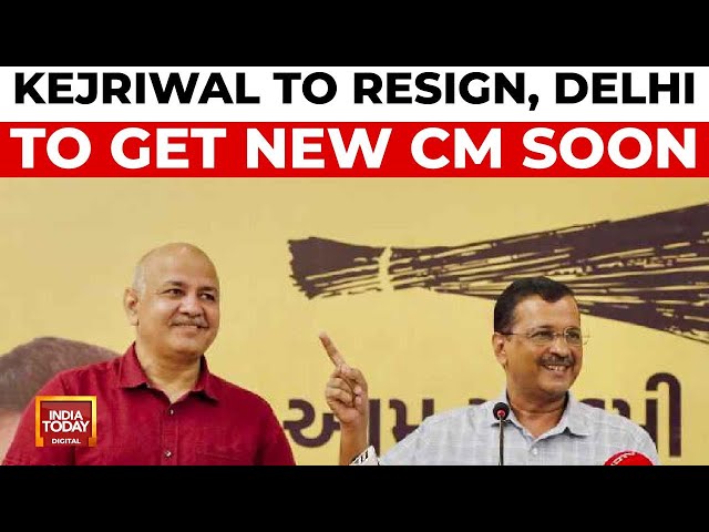 ⁣Arvind Kejriwal To Resign As Delhi CM In 48 Hours, Manish Sisodia Not in Race | India Today