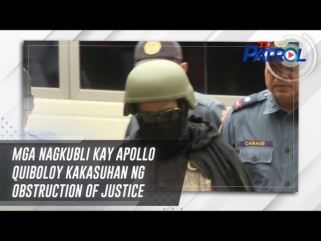 ⁣Mga nagkubli kay Apollo Quiboloy kakasuhan ng obstruction of justice | TV Patrol