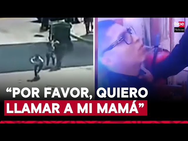 ⁣La Victoria: ladrón pide llamar a su mamá tras ser detenido en flagrancia por el Grupo Terna