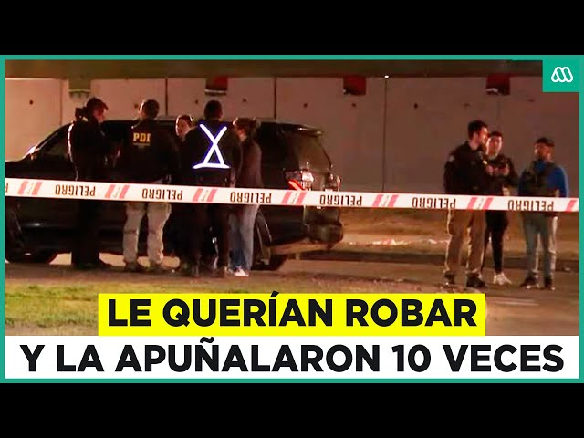 ⁣Bajó de la micro y la apuñalaron 10 veces: Mujer fallece en asalto en Cerrillos