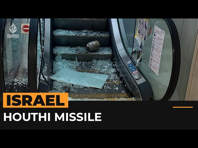 ⁣Houthis hit central Israel with hypersonic missile fired from Yemen | Al Jazeera Newsfeed