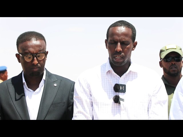 ⁣Madaxweyne Galmudug ayaa xarigga ka jaray Suuqa Xoolaha lagu iibiyo ee magaalada Gaalkacyo.