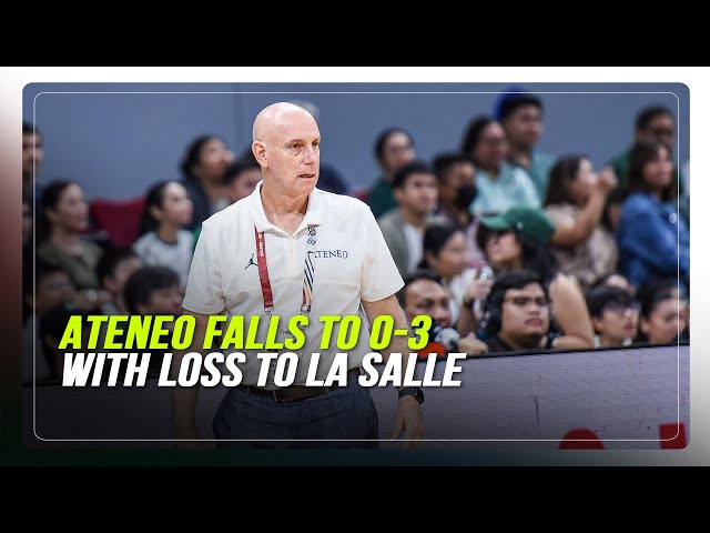 ⁣Coach Tab Baldwin discusses Ateneo's 0-3 start | ABS-CBN News