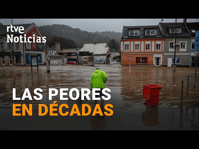 ⁣INUNDACIONES: MUEREN al menos SIETE PERSONAS por las "DEVASTADORAS" LLUVIAS en CENTROEUROP