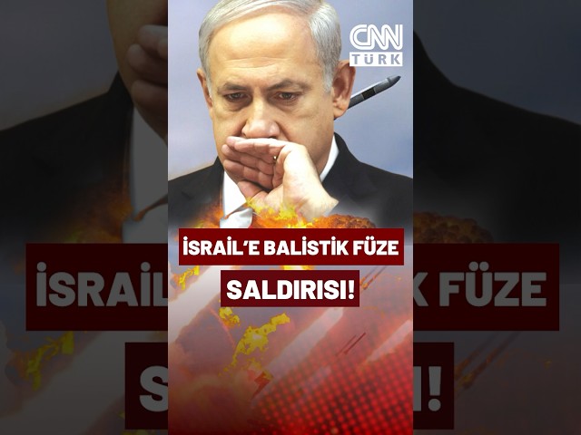 Netanyahu Çok Kızgın! Yemen'den İsrail'e Balistik Füze Saldırısı...