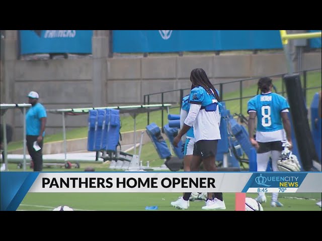 ⁣Panthers prepare for home opener vs. Chargers