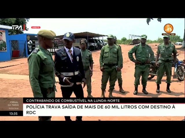 Contrabando de Combustível na Lunda-Norte - Policia trava saída de mais de 60 mil litros com destino