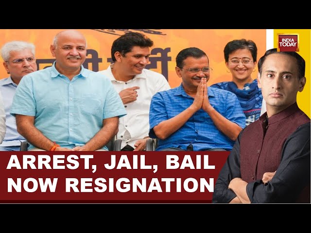 ⁣Newstrack With Rahul Knawal LIVE: Arvind Kejriwal Resignation | Arrest, Jail, Bail Now Resignation