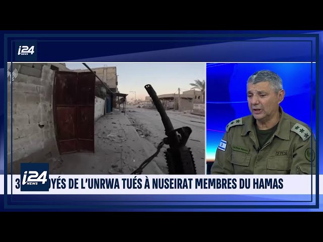 Trois employés de l'UNRWA tués à Nuseirat étaient des membres du Hamas