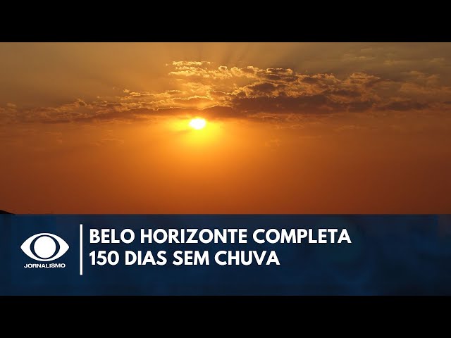 ⁣Temperatura despenca em São Paulo; BH completa 150 dias sem chuva