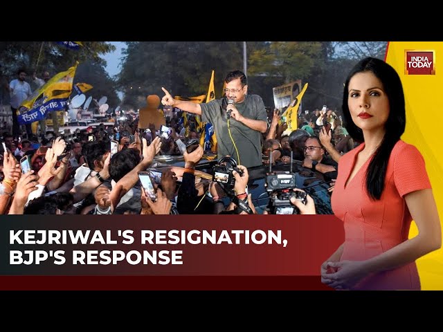 ⁣NewsToday: Arvind Kejriwal To Resign As Delhi CM, BJP Calls It 'Gimmick' | Preeti Chaudhar