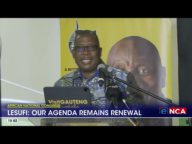 ⁣Gauteng ANC to focus and prioritise renewal