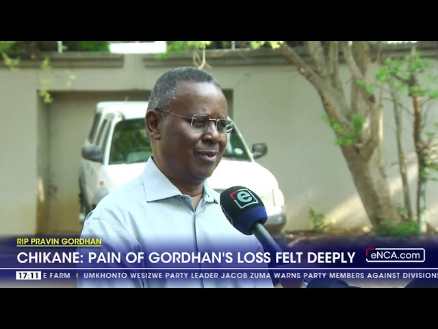 ⁣Pain of Gordhan's loss felt deeply - Frank Chikane