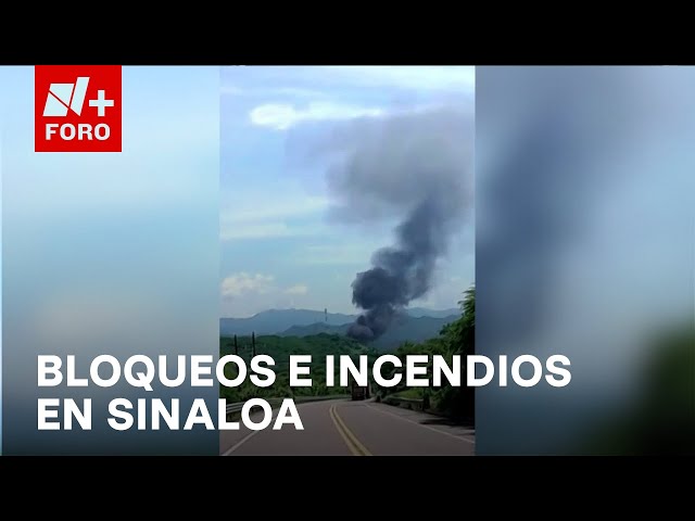 Reportan bloqueos en autopista Durango-Mazatlán en Sinaloa - Las Noticias