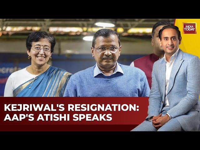 ⁣Arvind Kejriwal To Resign As Delhi CM | AAP's Atishi Explains On NewsTrack With Rahul Kanwal