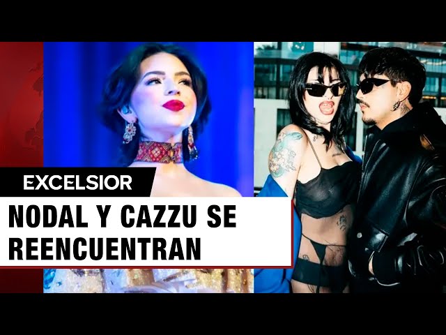 ⁣¿Y Ángela Aguilar? Christian Nodal se reencuentra con Cazzu y su hija Inti